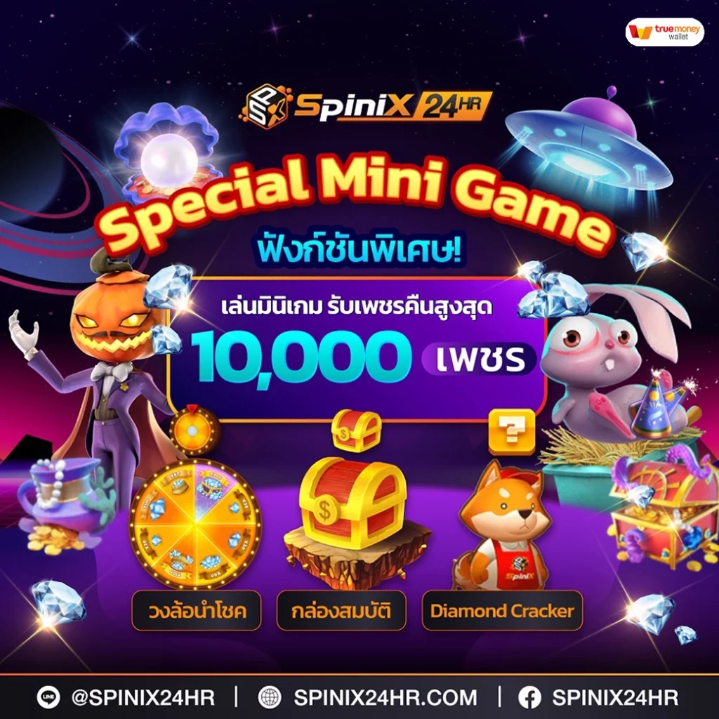 ทางเข้า spinix888 สัมผัสประสบการณ์การเล่นเกมสล็อตที่ไม่เหมือนใคร